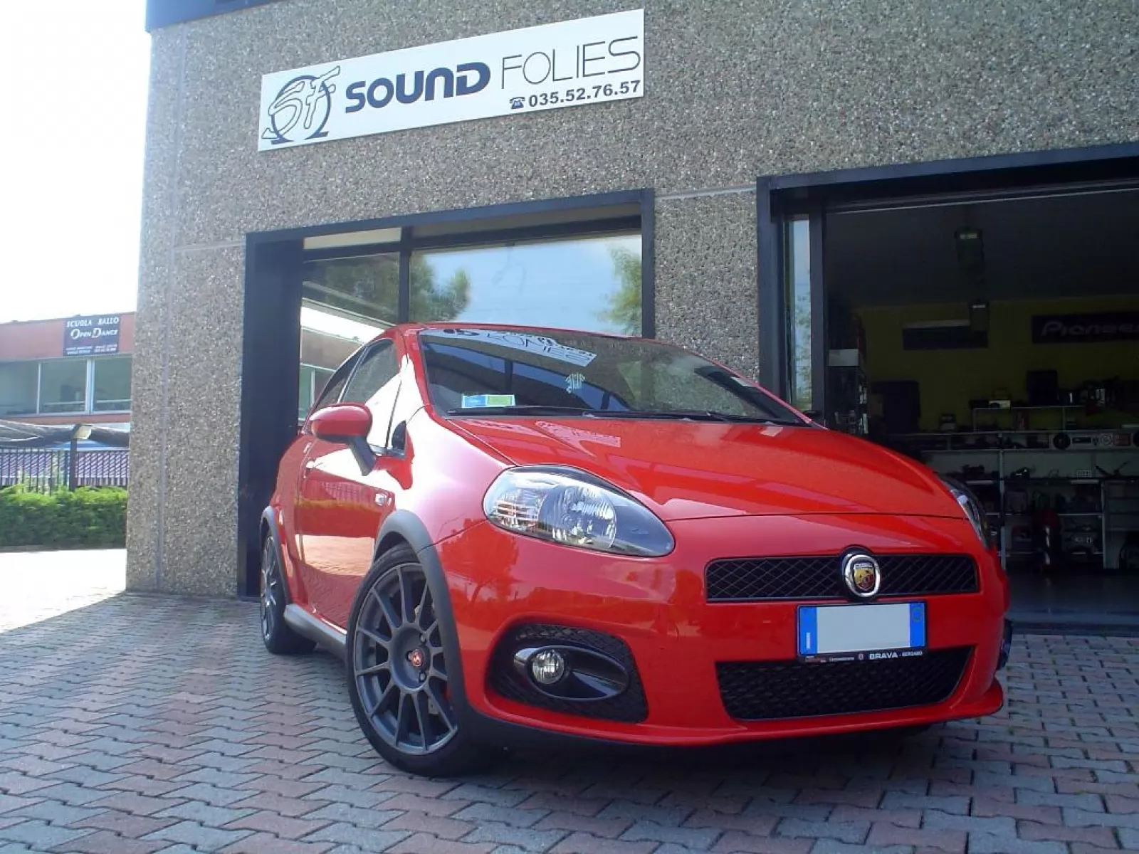 Sistema hi fi car Grandepunto Abarth